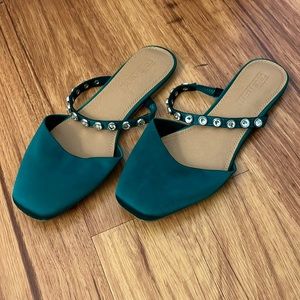 ASOS Shoes Green Flats